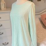 Comfy Light Green Long Sleeve Size L Photo 2