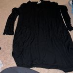 Cloth & Stone  black medium shirt dress Photo 3