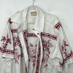 We The Free   Spring Refresh Top In White Embroidered size Large Photo 1