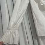 We The Free Ruffle Wrap Long Sleeve Shirt in White Photo 3