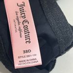 Juicy Couture T SHIRT PADDED BRA SZ 38D BLACK NEW Photo 7