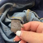 J. McLaughlin  Hastings Jeans High Rise Skinny Sailor Front Gold Snaps‎ Blue 8 Photo 2