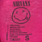 Nirvana Nevermind Tour Watercolor Smiley Grunge Band Tee S Photo 3