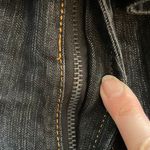 c'est toi Dark Wash Cropped Belted Jeans, size 3XL Photo 12