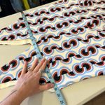 C/MEO COLLECTIVE  Retro Printed Ruffled Trim Sleeveless Dress Size Large NEW Photo 9