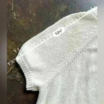 Madewell Top Dip Dye Raglan Sweater Tee Ivory, Yellow (P10) Photo 8