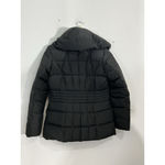 Womans Kenneth Cole Reaction Small Black Duck Down Puffy Winter Coat High Neck Photo 1