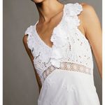 Love Shack Fancy Free People  Hasina Gown White Vacation Beach US 6 Photo 4