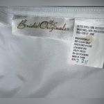 Elegant Vintage 90s Bridal Originals White Chiffon Wedding Gown! Size 22W Photo 8