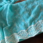 Rebellion  Belted Strapless Tiered Ruffle Stretch Waist Eyelet Trim Dress Size 1X Photo 5