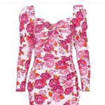 Coquette Girlhood Floral Pink Mini Dress CUSTOM MADE Boutique Stretchy Small Photo 7