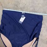 Cacique Swim by  size 18 navy high waisted bikini bottoms Photo 4