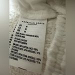 American Eagle White Lace Trimmed Women's Top size M white color Photo 2