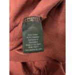 Vera Wang Simply Vera Top Women's Size XL Velvet Mauve Textured Career Sweatshirt Comfort Photo 4