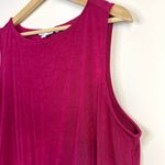 Chico's Slinky Travelers Knit Sleeveless Tank Top Dark Raspberry Pink Plus 4 XXL Photo 2