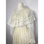 NWT VTG Cummings Victorian Lace Wedding Dress Romantic Intermission Length Photo 8