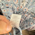 easel  Floral Maxi Duster Kimono Open Coverup Shawl Wrap Size Medium Blue floral Photo 10