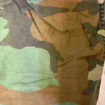 Camo baggie women’s cargo pants sz 30 streetwear pockets adjustable grunge *flaw Green Photo 6