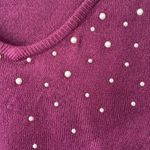 Carolyn Taylor  embellished long sleeves knit sweater with removable scarf Photo 5