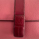 Loewe Womens Vertical Small Pink leather wallet Photo 1