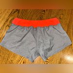 The North Face  Women Large Running Shorts Flash Dry XD Shorts Grey Orange Color Photo 4