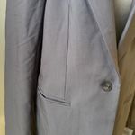 ASOS  Charcoal Blazer Size 8 Tall Women’s tailored relaxed in slate gray Photo 4