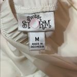 Sweet Storm White Party Dress Photo 2