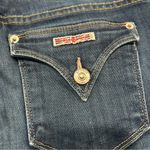 Hudson Jeans 26 Crop Ginny Straight Cuffed Dark Wash Mid Rise Stretch Denim Photo 5