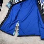 Chico's  Bordered Tassel Ikat Kimono Bohemian Print Cover Up Duster XL‎ Vacation Photo 8