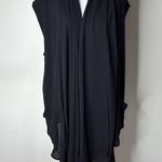 Urban Outfitters Silence + Noise  Black Sleeveless Tie Front Top Photo 2