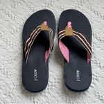J.Crew Pink and Brown Sandals Casual Summer Style Photo 1