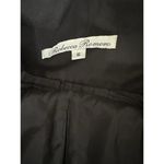 Rebecca Romero Black Silk Peephole Chest Pleated Grace Dress Size 6 Gown Maxi Photo 9