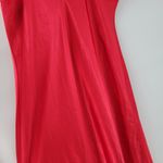 Victoria's Secret VTG Victoria Secret Lingerie Womens M Red Lace Slip Dress Nightgown Gold Label Photo 3