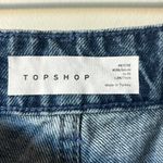 Topshop  W26 petite heart graffiti denim straight jeans. Photo 2