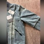 Sandrine Rose Women’s Original Zip Bomber Vermont Denim Full Zip Jacket Sz M NWT Size M Photo 7