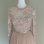 Needle & Thread Bhldn Tempest Beaded Sequin Bow Bodice Gown NWT Size 2 Photo 6