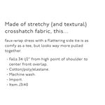 Madewell Crosshatch Side-Tie Tank Mini Dress in Bright Red Photo 11