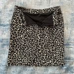 Amanda & Chelsea  Leopard Print Pencil Skirt w Pockets 6 Photo 2