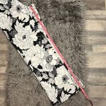 Sunny Leigh  floral stretch pull on wide leg pants L Photo 6