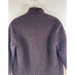 IRO Womens Blazer Burgundy Rafa One Button Oversized Alpaca Wool Jacket 36 Small Photo 10