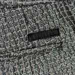 EXPRESS Tweed Shorts Women 6 Silver Metallic Black Pockets Cuffed Lined Party Photo 3