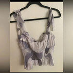 Aritzia NWT Wilfred Ballad Camisole in Vin Gris Ardoise Size Medium Photo 4