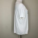 ZARA  Rise N Shine Beaded Graphic T Shirt Sz Small Photo 4