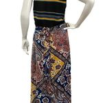 Anthropologie Tiny by  Mountaire Maxi Dress Sleeveless Boho Wrap Slit Size Medium Photo 9