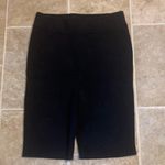 EXPRESS Body Contour Black Ribbed Biker Shorts Photo 2