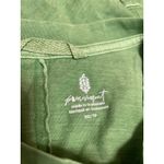 Free People Women's Green Sleeveless Activewear Muscle Tee Crop Tank Top Size XS Photo 4