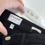 frame denim Frame Jeans Womens 26 Film‎ Noir Black Le High Skinny Denim Ankle Cotton Photo 3