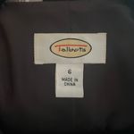 Talbots Black and Brown Blazer Lightweight Silk Wool Blend Photo 2