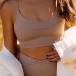 Sincerely Jules  for bandier brown sports bra Photo 1