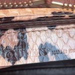 Alexander McQueen NWT  mini Padlock genuine Python duffel shoulder satchel bag Photo 11